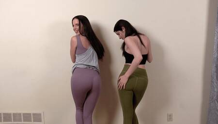 Kobe and Arielle Showing Off Their Bodies