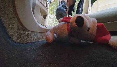 CANDID ACCIDENTAL Plushie trample in Dr Martens WMV