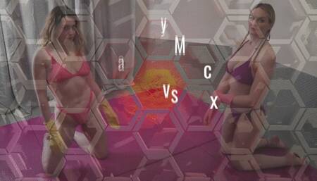 COMPETITIVE MAT WRESTLING Alora Lux - Foxxie PINS ONLY