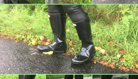 Heavy rubber boots and innocent apples