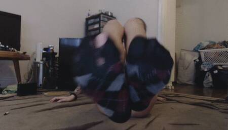 Sock Smelling and Licking