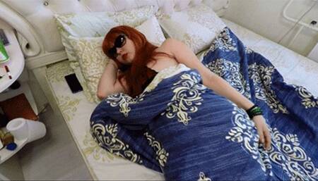 Morning Gift on the Bed