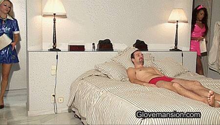 Double Nurse Handjob (MP4)