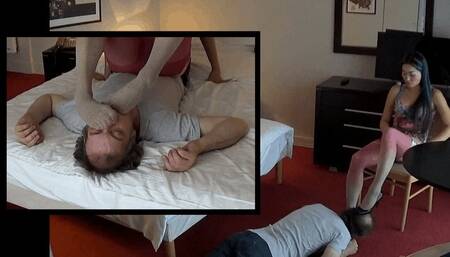 FOOT DOMINATION for the late slave by MISTRESS AMRITA 480p