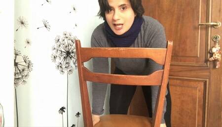 I insult you while I'm stuck in the chair