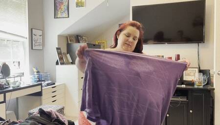 Celia Does Some Tasks Around the House