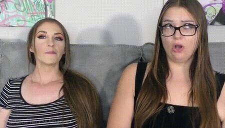 Burping Bitches - Layla Moore & TerraMizu - HD 720 WMV