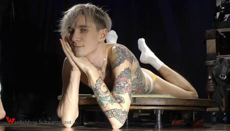 NICKY HARD GAGGED AND TAPE TIED