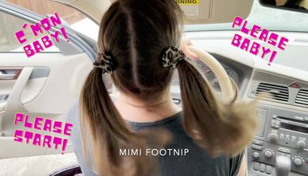 Volvo Cranking, Bouncing & Begging in Flip Flops & Barefoot