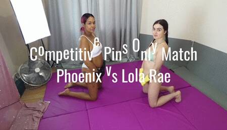COMPETITIVE MAT WRESTLING Phoenix - Lola Rae PINS ONLY