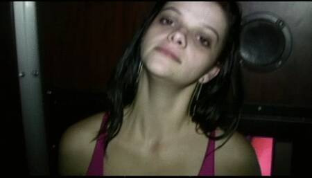 Amber's Cuckold Husband Watches Her Blow Strangers At The Glory Hole So Amber Rewards Him With Blow Job! (mp4)