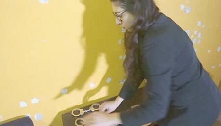 Larab the handcuffs seller