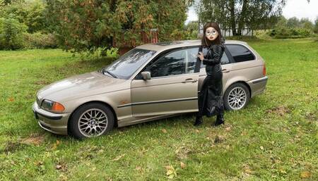 Wet grass uphill: Property visit