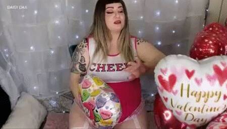 Chubby Cheerleader Massacres Floating Mylars -720p