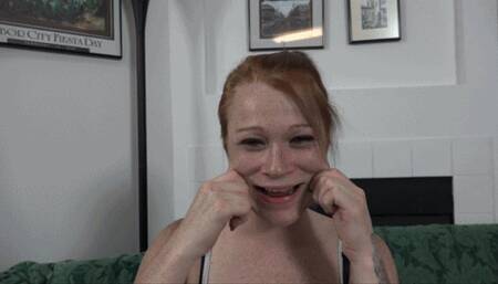 Teagan Tests Her Lung Capacity and Performs Her Face-Stretching Routine (MP4 - 720p)