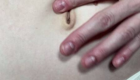 Long Distance GF Belly Button Jerk Off Instructional