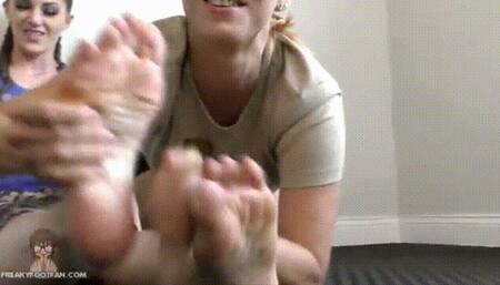 Tickle Toes & Feet - Orias Bastet & TerraMizu - HD 720 WMV