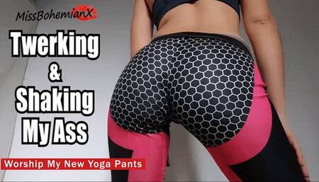Shaking My Ass in my New Yoga Pants Twerking and Tease - Leggings Fetish - MissBohemianX (SD MP4)