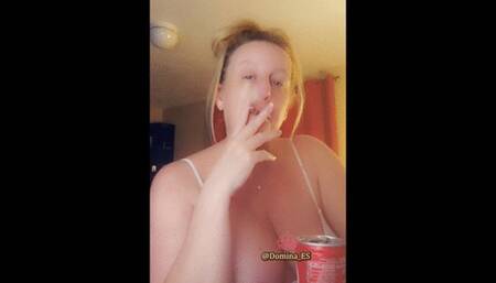 SIMP AND SIMPETTE HUMAN ASHTRAY COUPLE