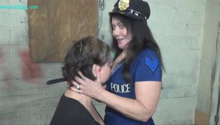 6'4" AMAZON TIED & TORMENTED BY FAKE COP_HD