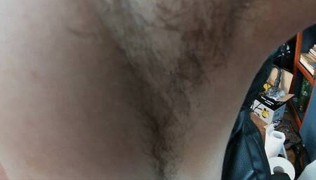 Unshaved  armpits for 2 weeks