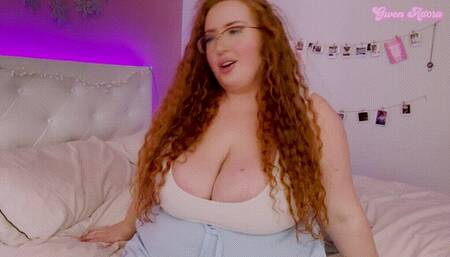 Ginger BBW Hairy Armpit Smell Fetish JOI - sd mp4