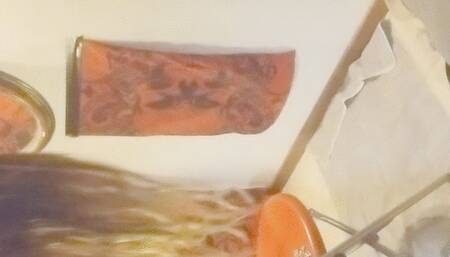 Midnight snack with doormat (after its pov) PART 1