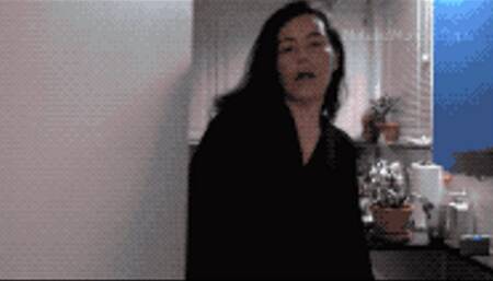 Knock Knock Who's There - The Shy And Very NAKED Neighbor