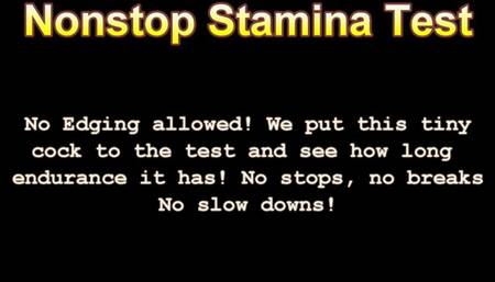 Nonstop Handjob Speed Stamina Challenge! Premature Ejaculation Training!