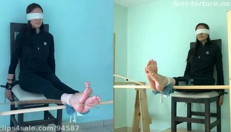 Harder Bastinado for Taylor part 2