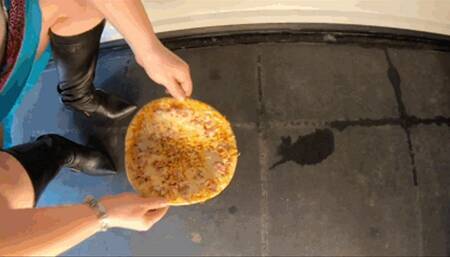 CC - delicious pizza under my boots