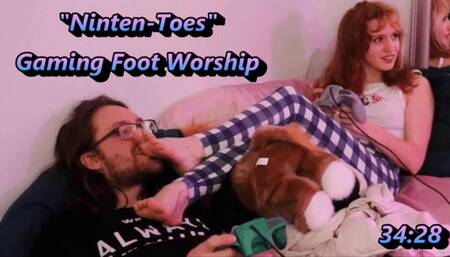 Ninten-Toes Gaming Foot Worship - Fox