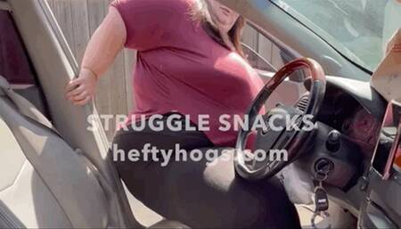 Car Struggles and Snacks