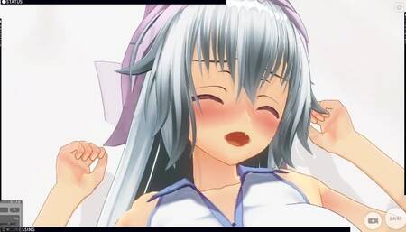 3D HENTAI YURI Redhead Sister Wanted to Fuck Step sister