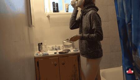 Here's the deal - I'll let you fuck me if you watch me PLAY with my Belly Button!