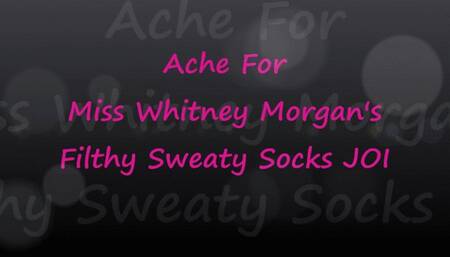 Ache For Whitney Morgan's Filthy Sweaty Socks JOI