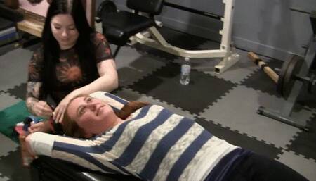 Upperbody tickling PERFECTION! "Please,Please TIME OUT"