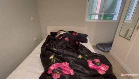 Morning farts in pajamas