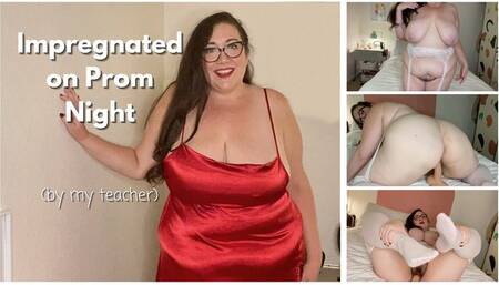Busty BBW Prom Night Impregnation