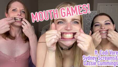 Mouth Games with Codi Vore, Sydney Screams, and Cassie Cummings