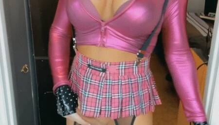 PINK SHEMALE BIMBO SLUT WHORE SMOKING 120MM 30 MIN NON STOP