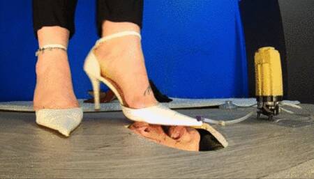 CC - human object , cruel filthy high heels
