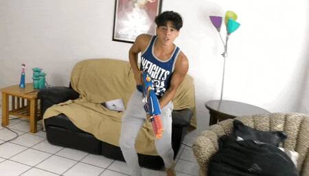 Giant Shrinking Home Intruder for Ass Domination - Julian Jaden - Manpuppy - MP4 1080