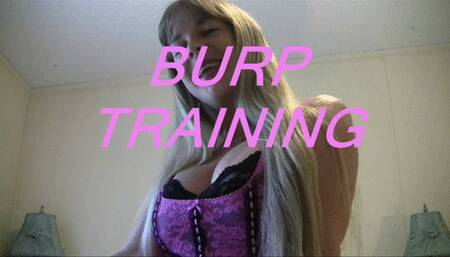 TRAINING MYSELF TO BURP wmv