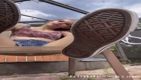 Custom Chucks Cocktease - Vertical