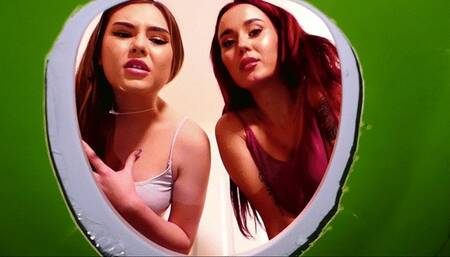 Weekend Toilet Slave - Princess Scarlett Rhoads And Miss Bella Ray (HD1080p)