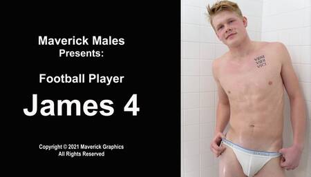 Football Player James 4 Muscle Worship and BJ (720P)