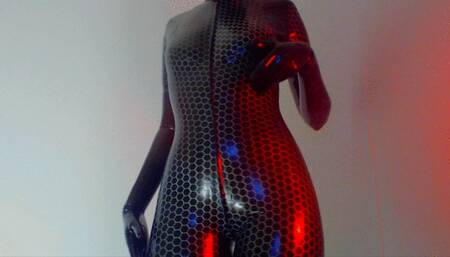Futuristic Latex Fullsuit WORSHIP