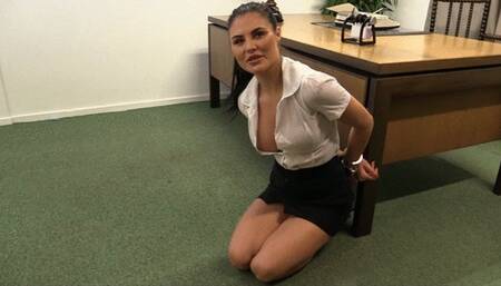 Rosie Mot The Handcuffed Secretary wmv