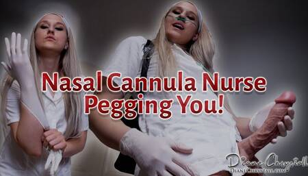 Nasal Cannula Femdom Nurse Pegging You